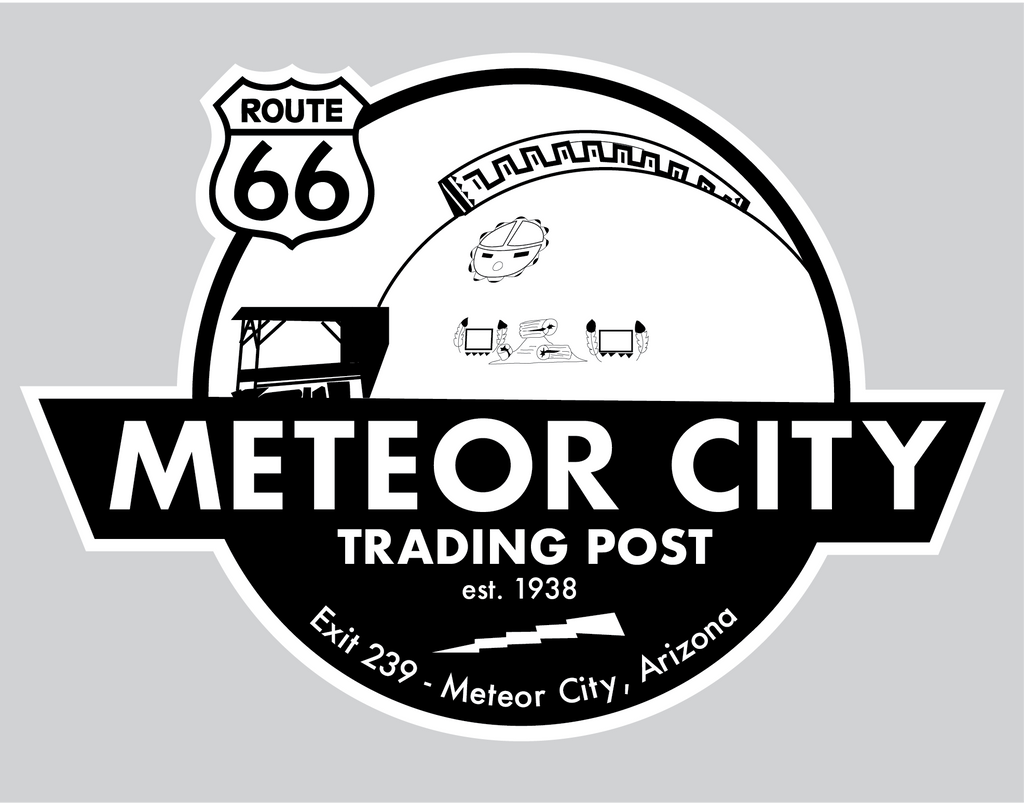 Meteor City Window Cling